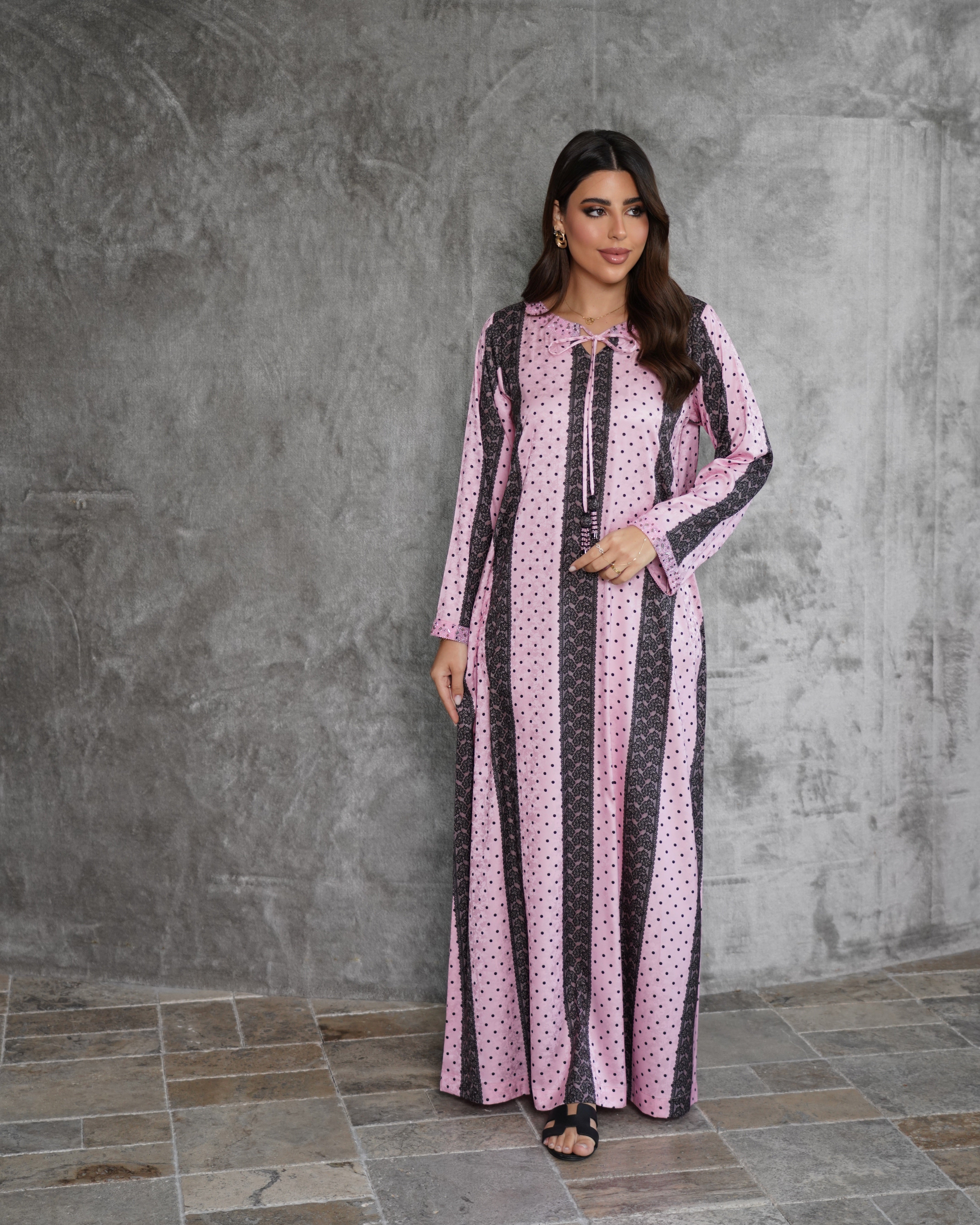 Pink Polka Elegance
