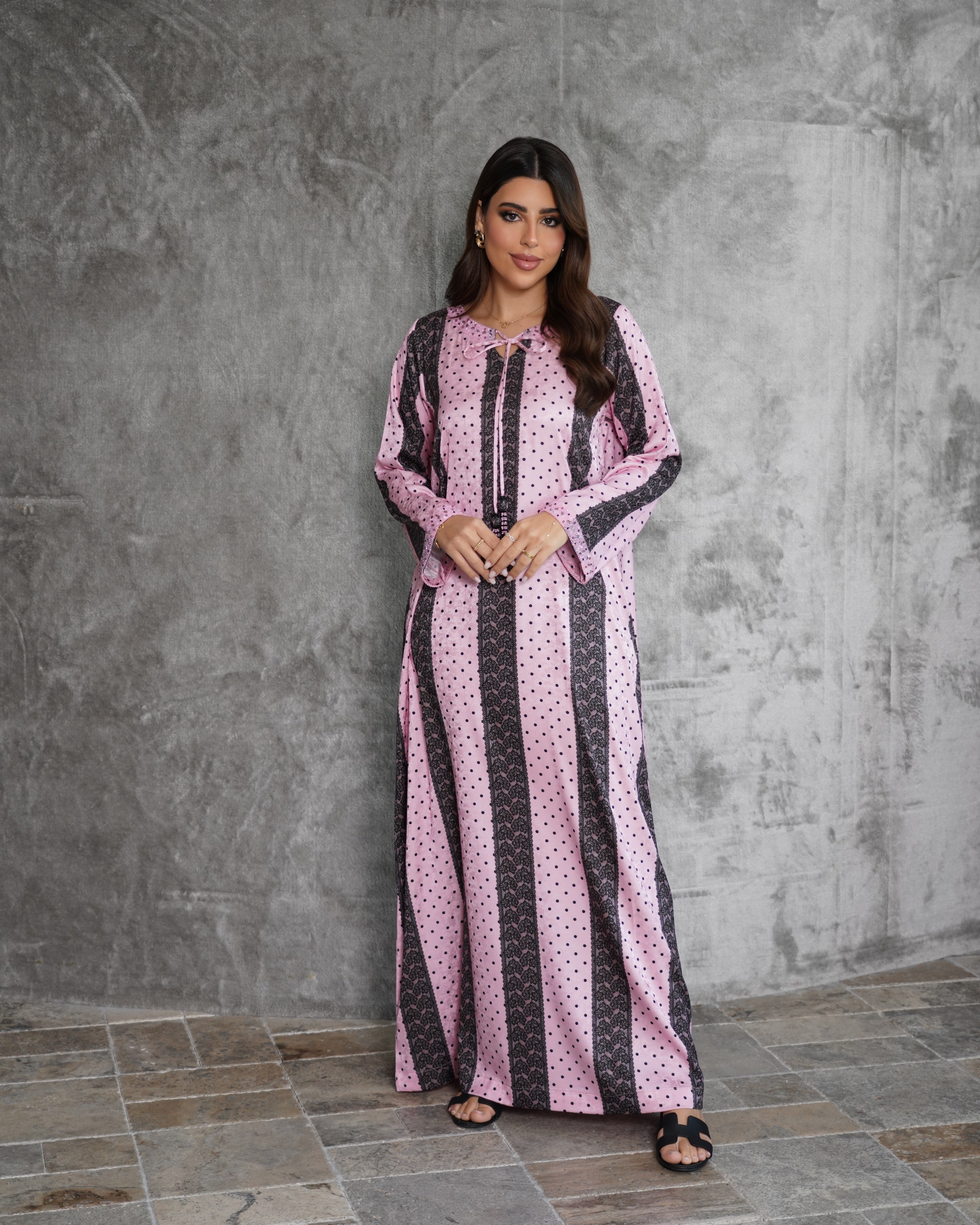 Pink Polka Elegance
